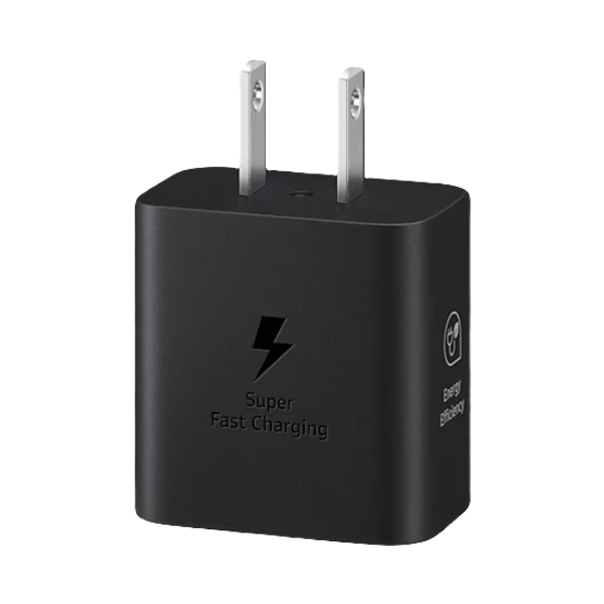 Imagen de Samsung Adaptador Original 25W Tipo C Sin Cable Negro