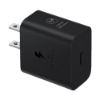 Imagen de Samsung Adaptador Original 25W Tipo C Sin Cable Negro