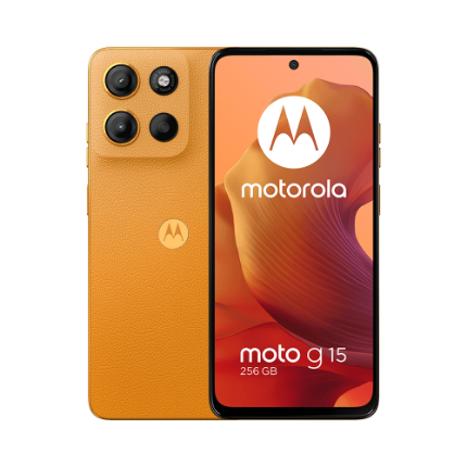Imagen de Motorola G15 Naranja 4Gb Ram 256Gb Dual Sim Importado