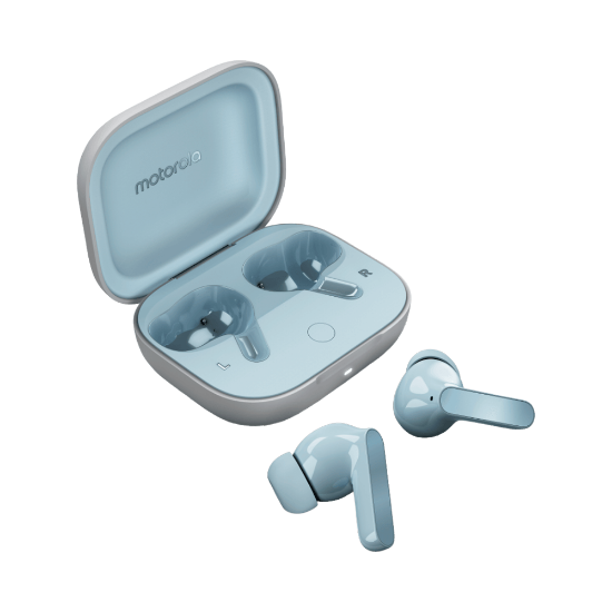 Imagen de Audífonos Inalámbricos Moto Buds Celeste