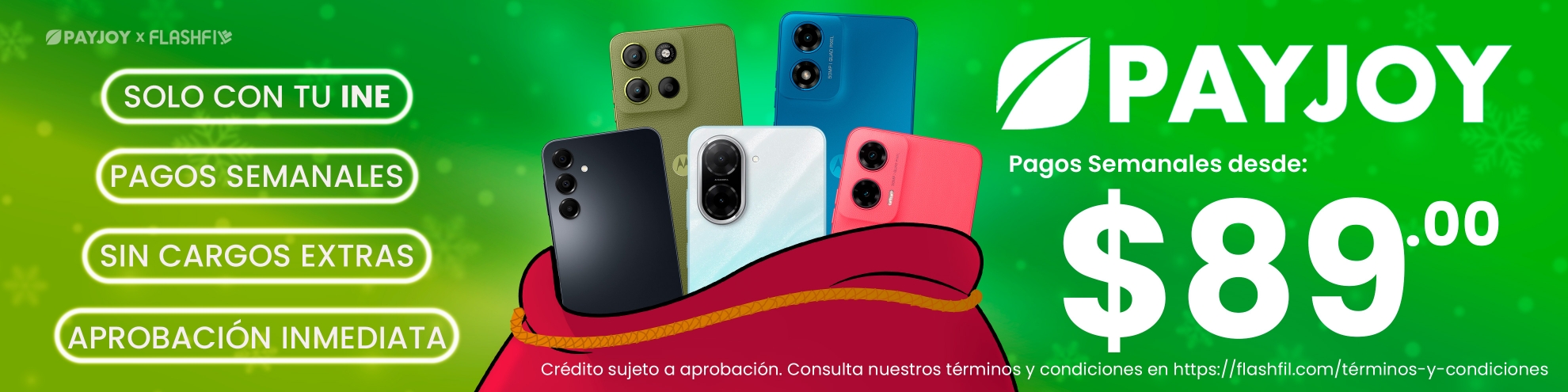 PayJoy celulares a crédito
